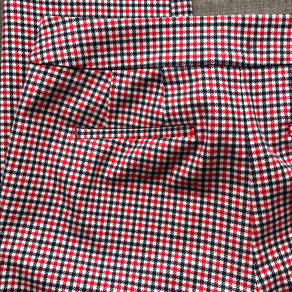 Boden Richmond Red White & Blue Trousers Pants - Picture 7 of 11